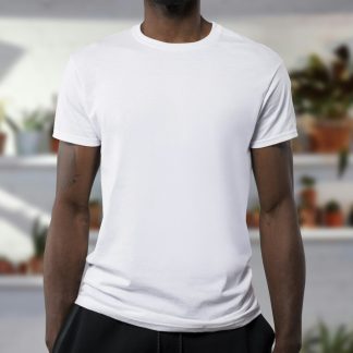 Lreichert Men's Classic Crew Neck T-Shirt — Soft Cotton Everyday Tee